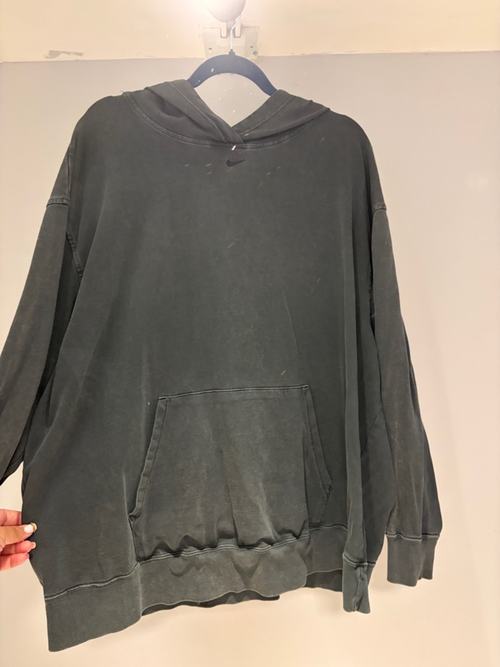 Washed Hoodie Sweatshirt - Nike